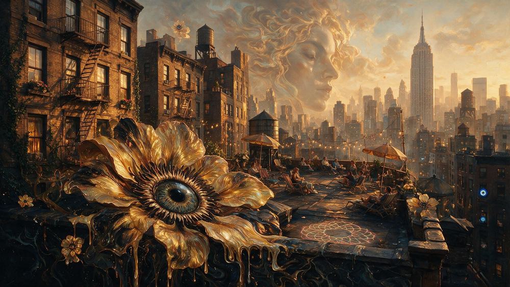 August in New York