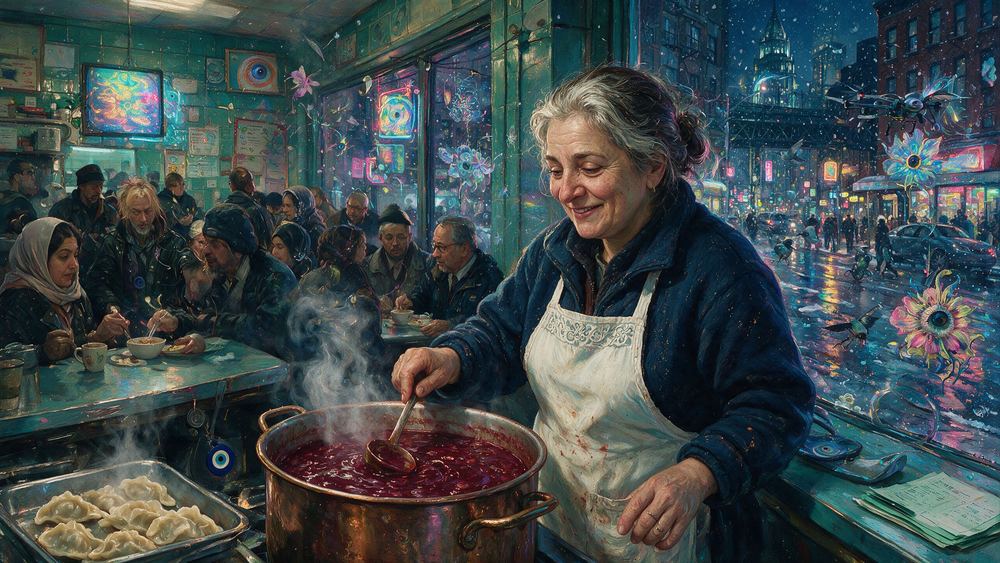 The Woman Who Has Never Seen Veselka Close