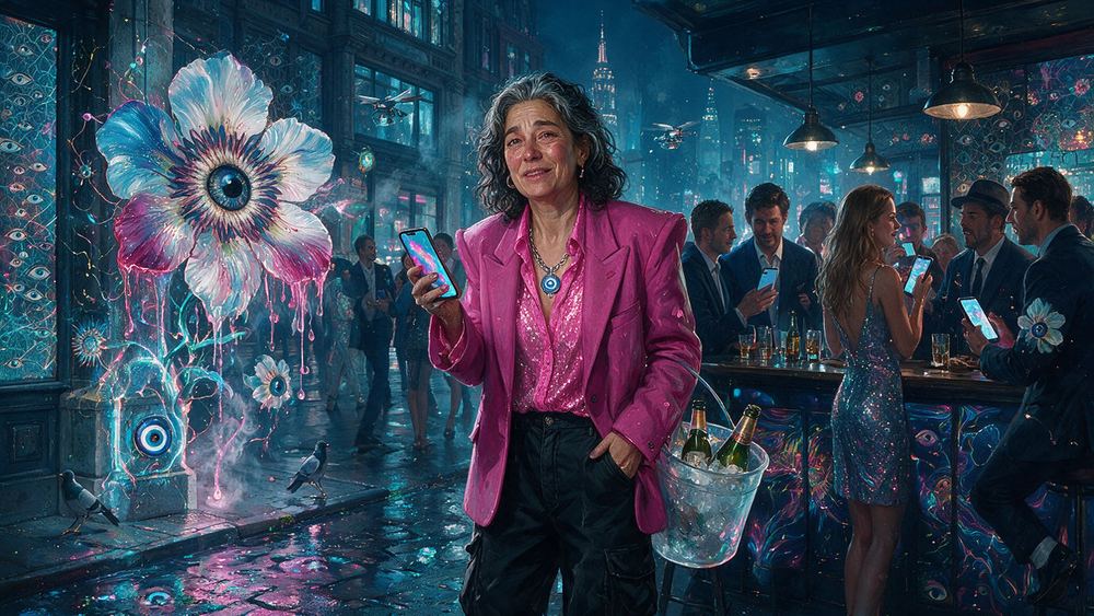 Bracha Zilberman, a degen who buys art at the top and holds it to the bottom