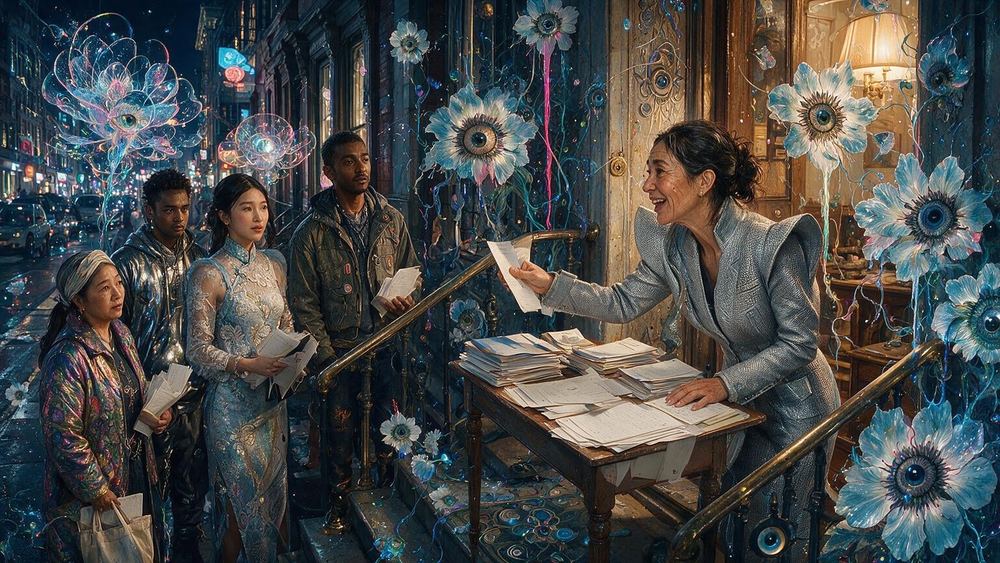 The Woman Who Runs the Block's Books
