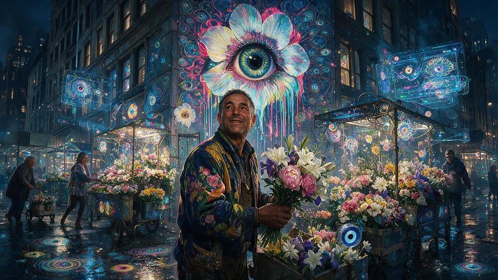The Flower Seller of the Cash Only District