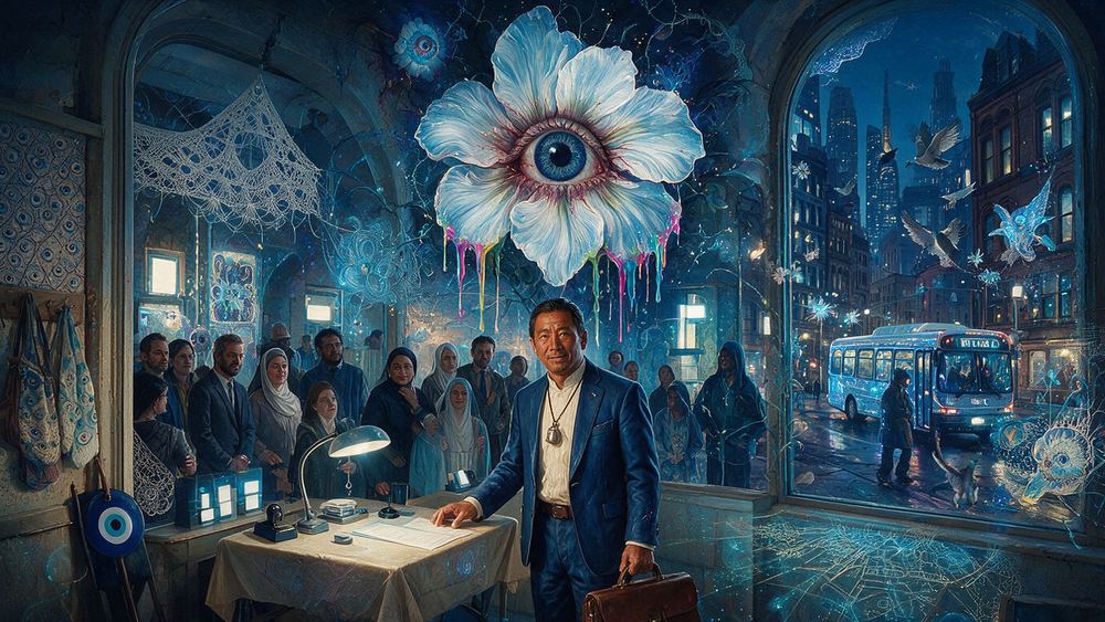Tenzin Rai, a notary who is the block's most trusted person