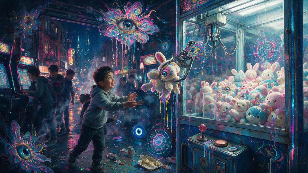 The Claw Machine Lets Go