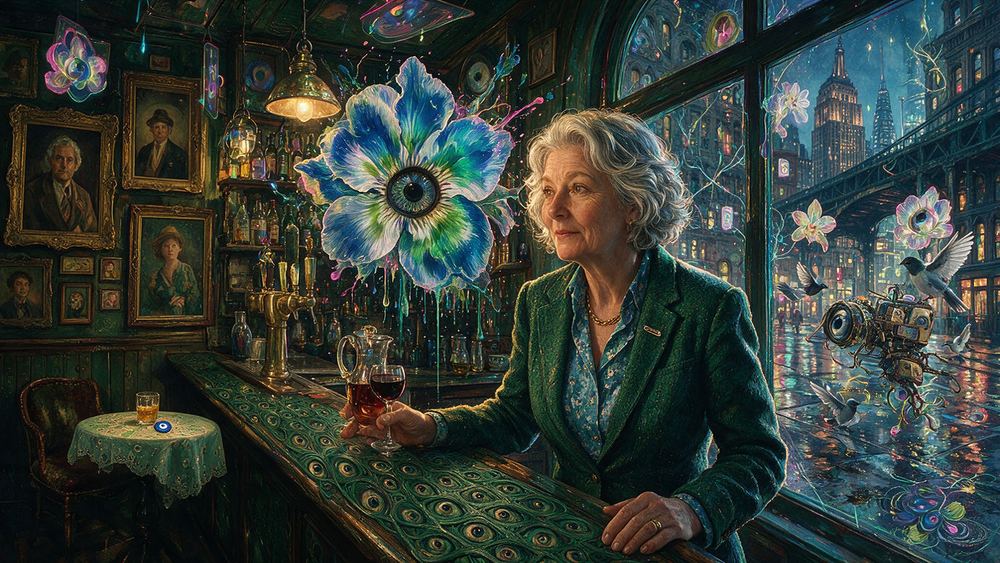 The Woman Who Poured at the White Horse