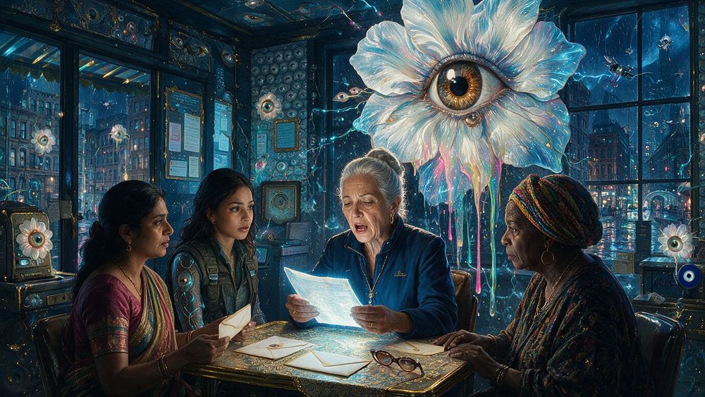 The Woman Who Reads the Letters for Everyone