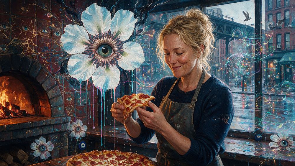 Aileen Fenwick, a woman who runs a coal oven two blocks from the ocean