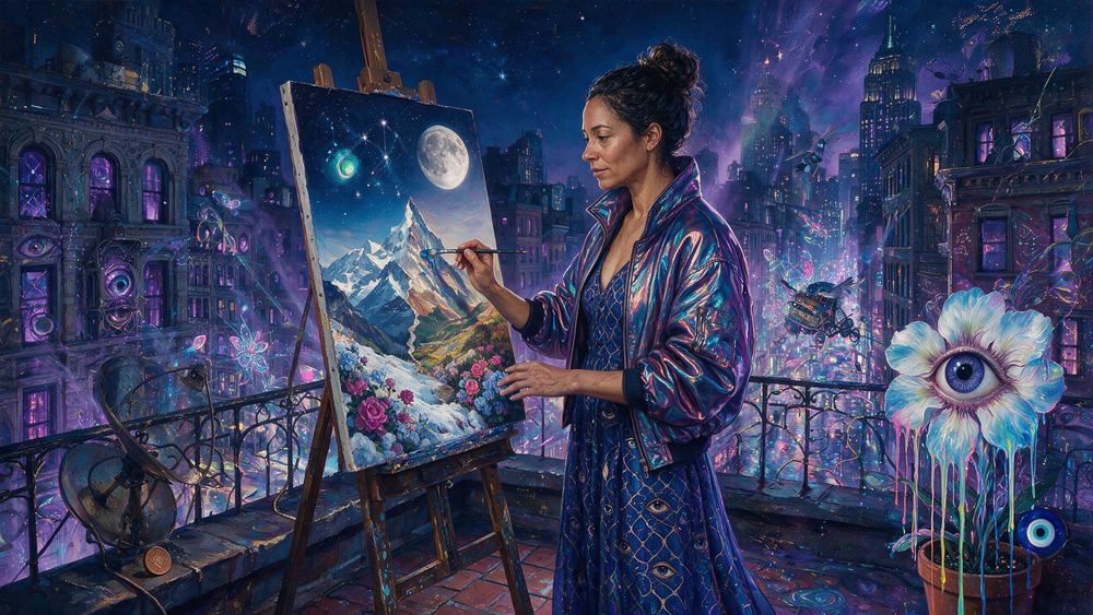 The Woman Who Seams Two Continents Into One Horizon, for Post Wook
