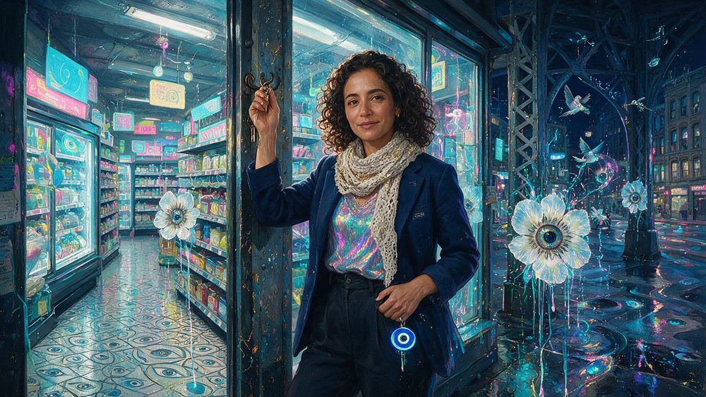 Layal Karimi, a night court clerk