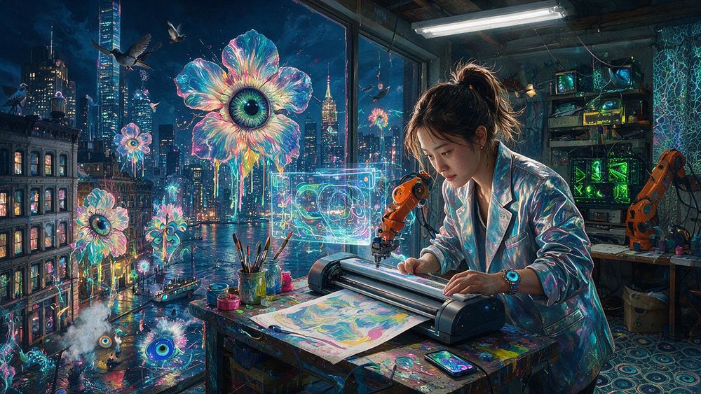 Min-seo Seo, an artist who speaks in words and gets answered in images