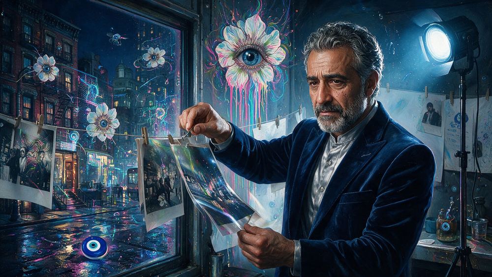 Hakim Bakhtiari, a man who prints one physical of every photograph he mints
