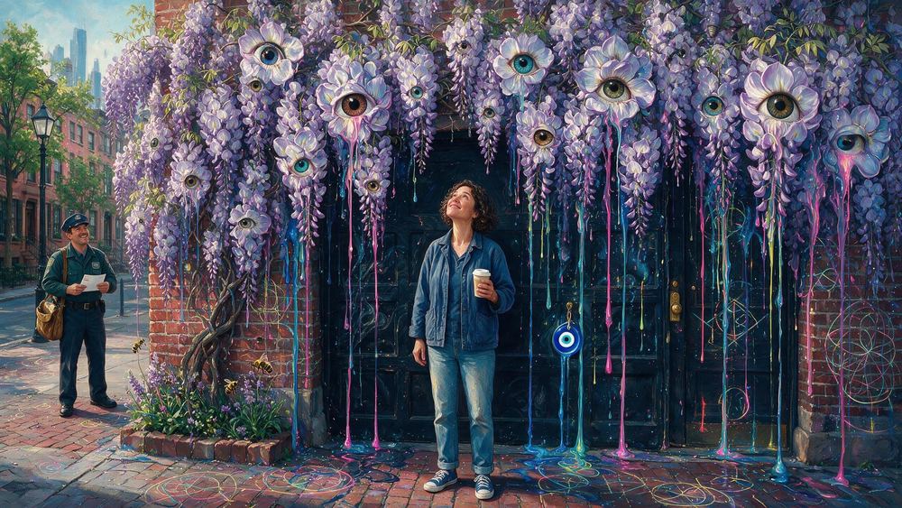 The Wisteria Wall