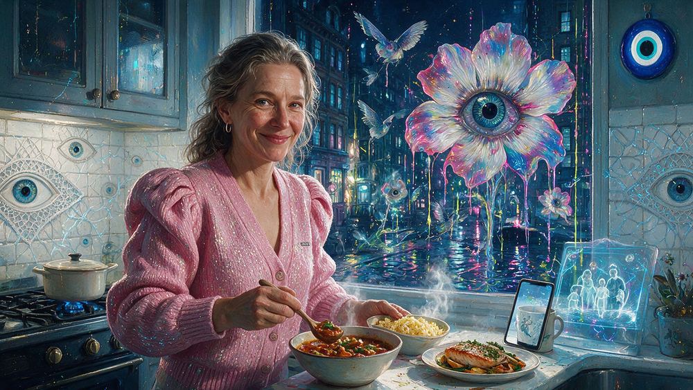 Agnieszka Novotny, a night companion paid to simply be awake in a house