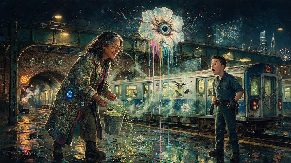 The Woman Who Feeds the Trains
