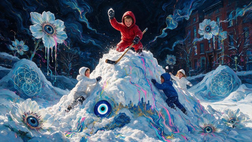 The Snow Pile Throne