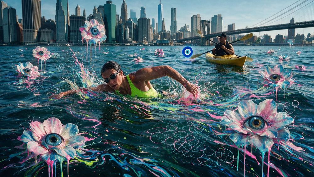 The Manhattan Swimmer