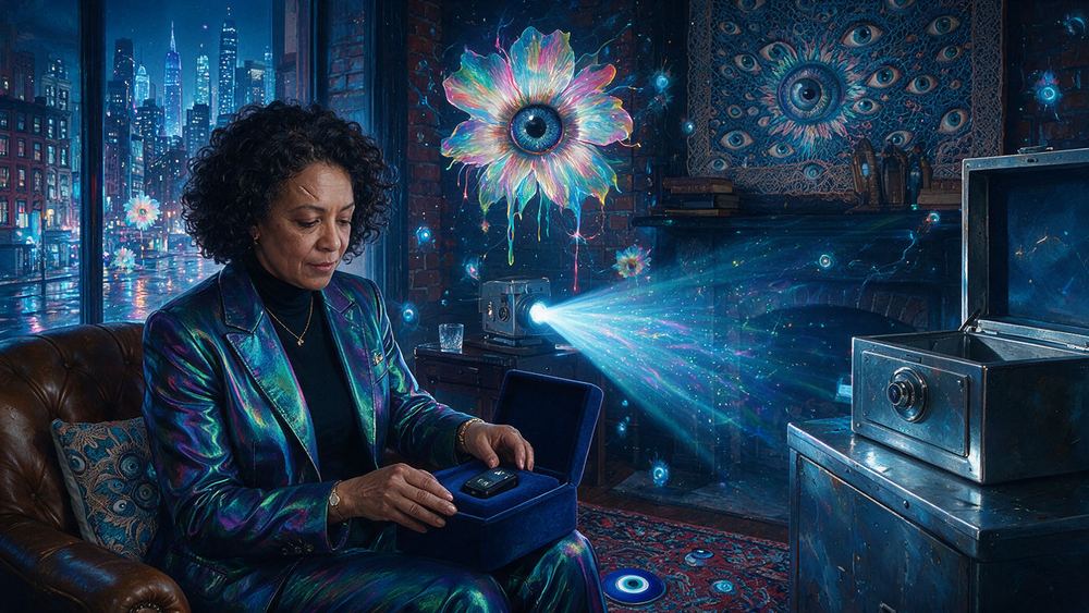 Maureen Beaubrun, a woman who keeps a hardware wallet in a bank box under Wall Street
