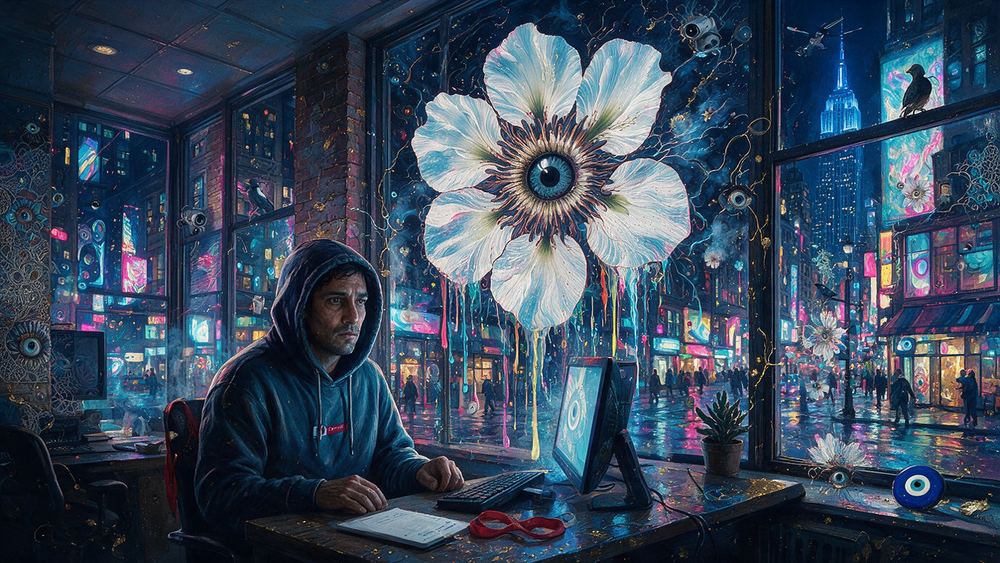 Ignacio Bustamante, a man who got a job through a face that is not his