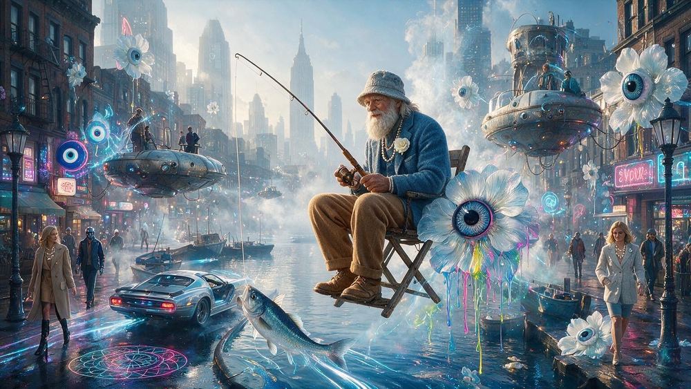 The Hover Fisherman
