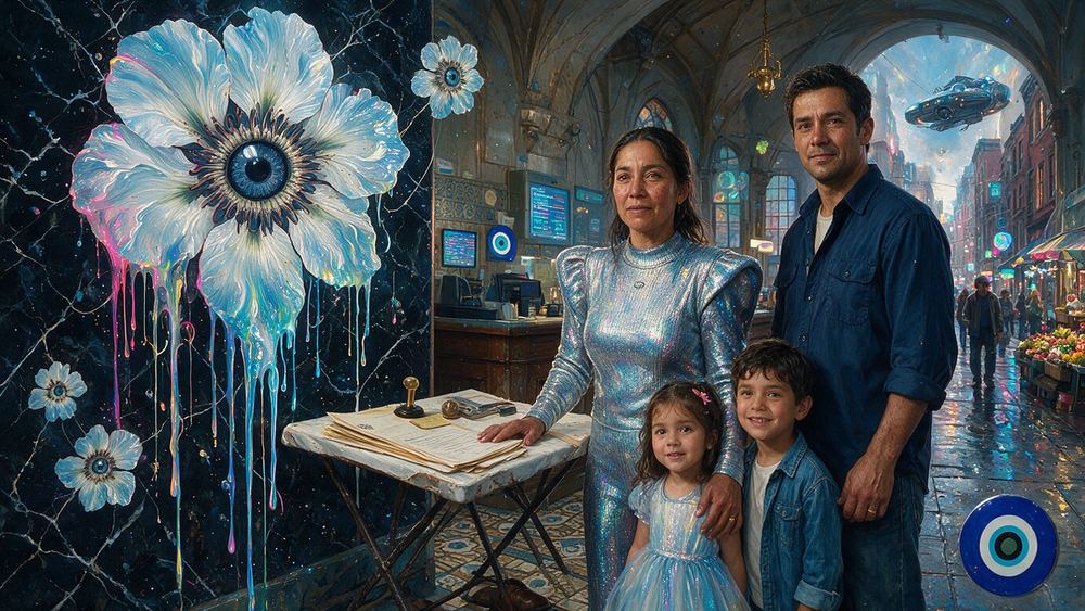 Marisol Sandoval, a family in their best clothes for a photograph that is evidence