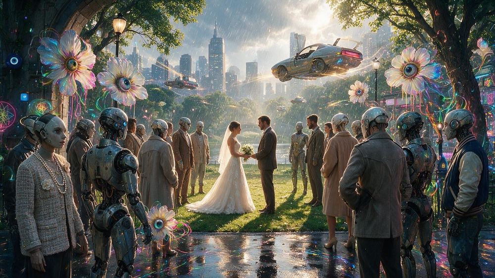 The Sun Shower Wedding