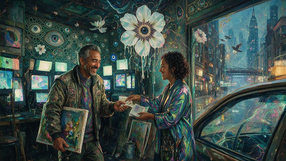 Ignacio Almonte, a man who took the profit and bought a painting