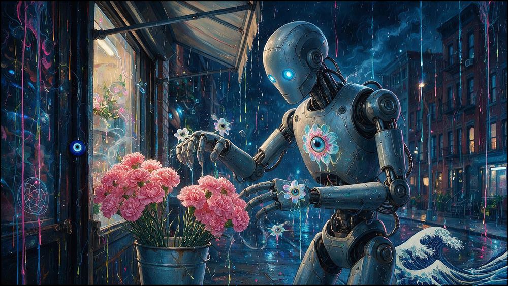 The Robot Bought Flowers