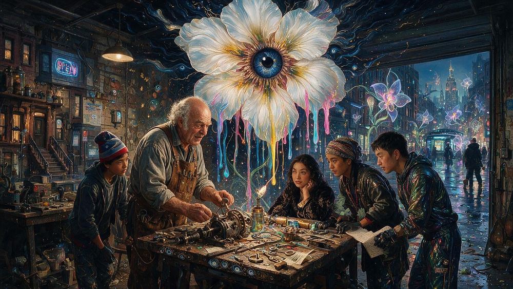 The Elder Who Is Teaching Everything He Knows