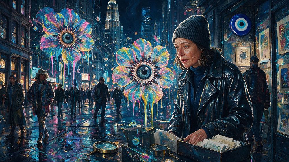 Bernadette Belsky, a woman who deleted the code and kept only the prints