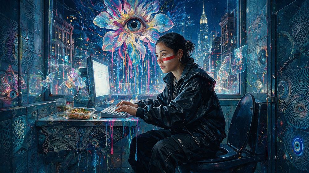 Analiza Tsering, a woman who runs a channel for people who are struggling