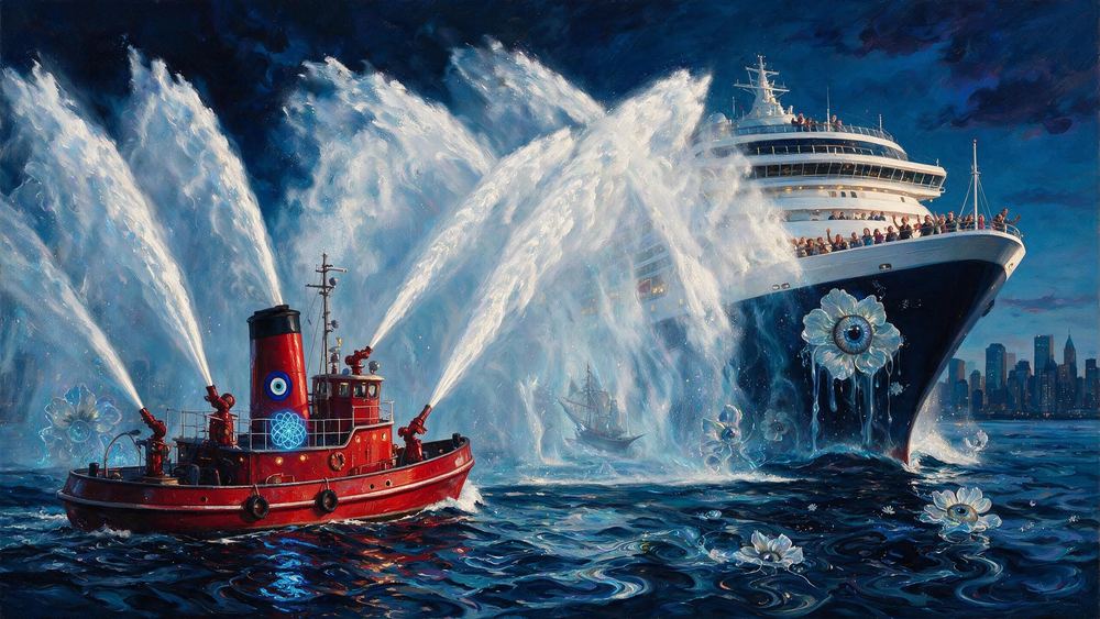 The Fireboat Welcome