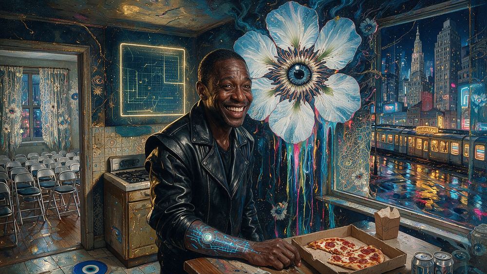 Everton Pierre-Louis, a man who tattooed a chart on his forearm