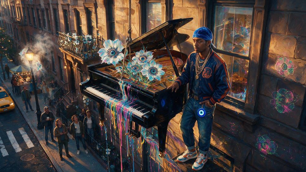 The Piano Through the Window