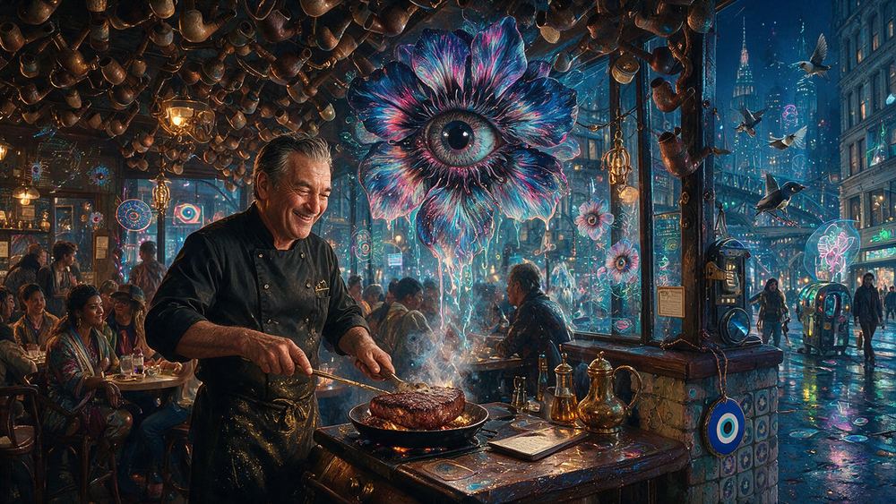 Sal Moran, a chef who cooks the same eleven dishes his predecessor cooked