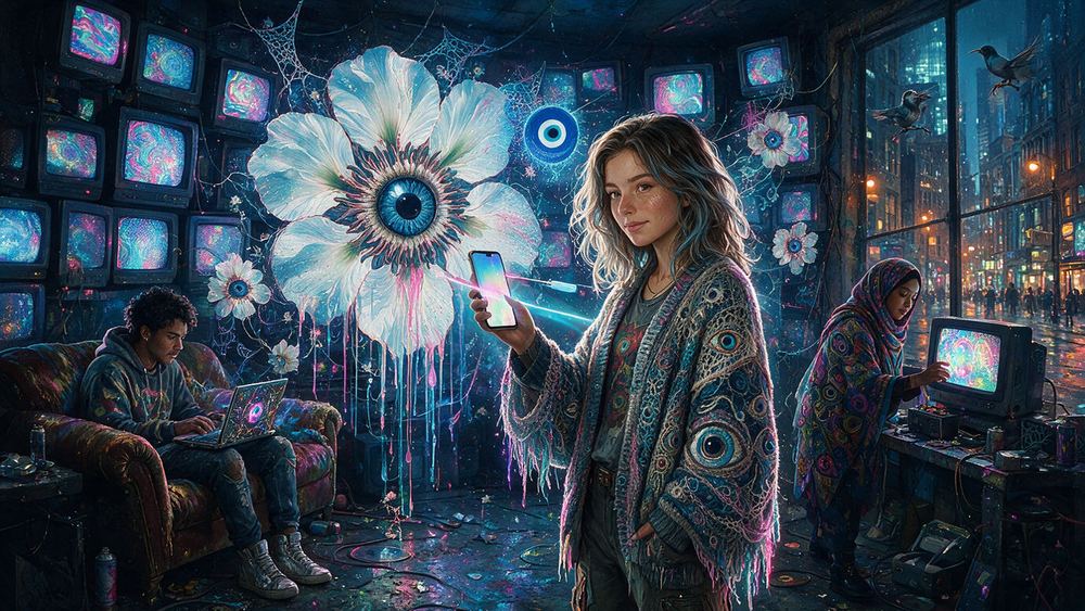 Agnieszka Novotny, a teenager who learned the whole movement from a thread