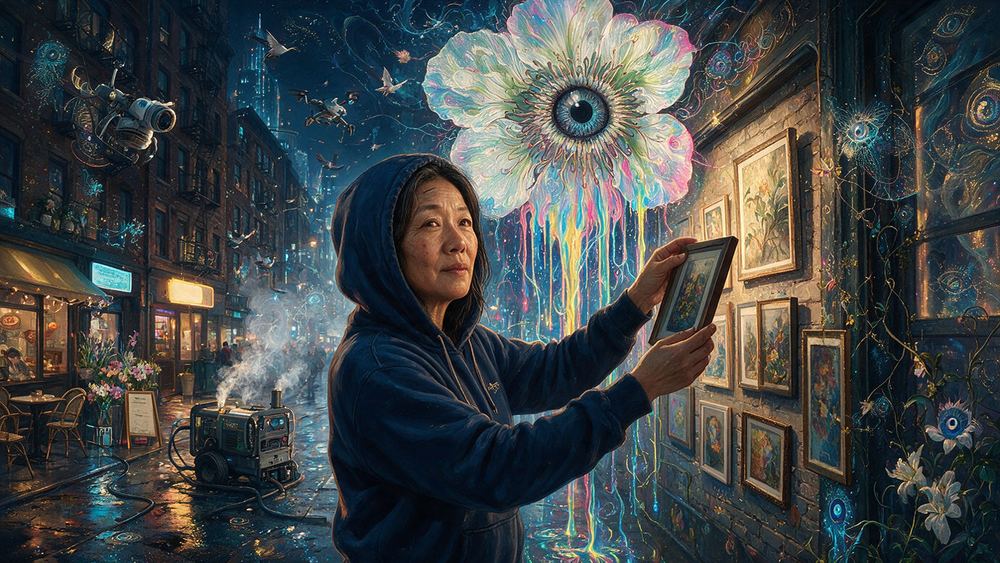 Xiuying Hwang, a collector who flew in for one piece