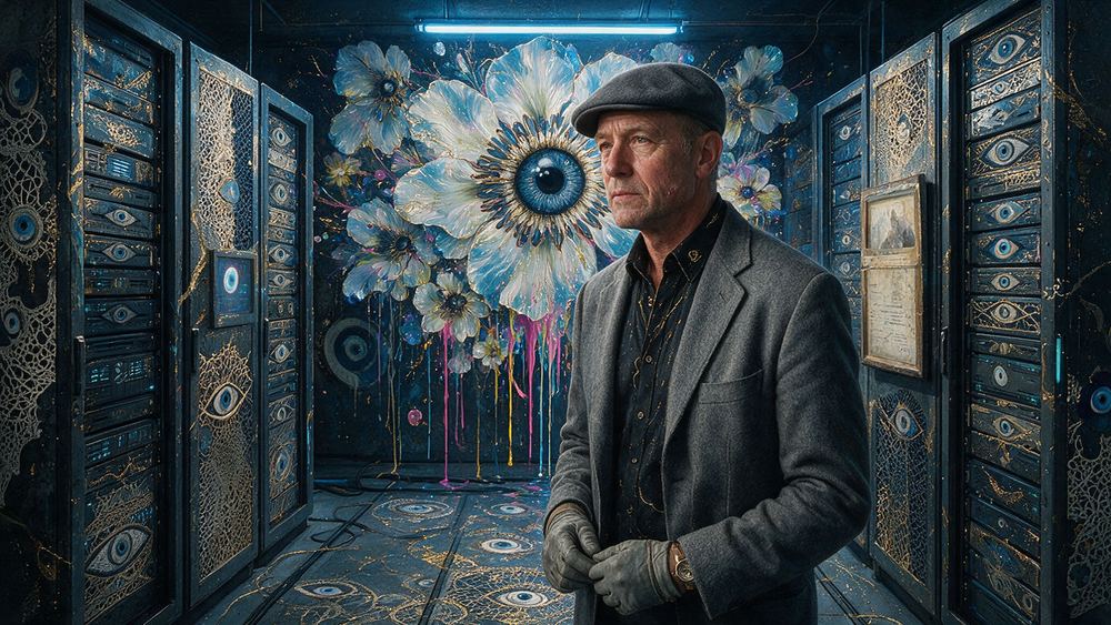 Clive Fairweather, a collector who buys to keep rather than to flip