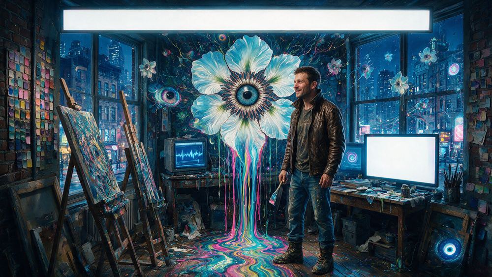 The Man Who Calls His Most Detailed Work Garbage, for Tustont