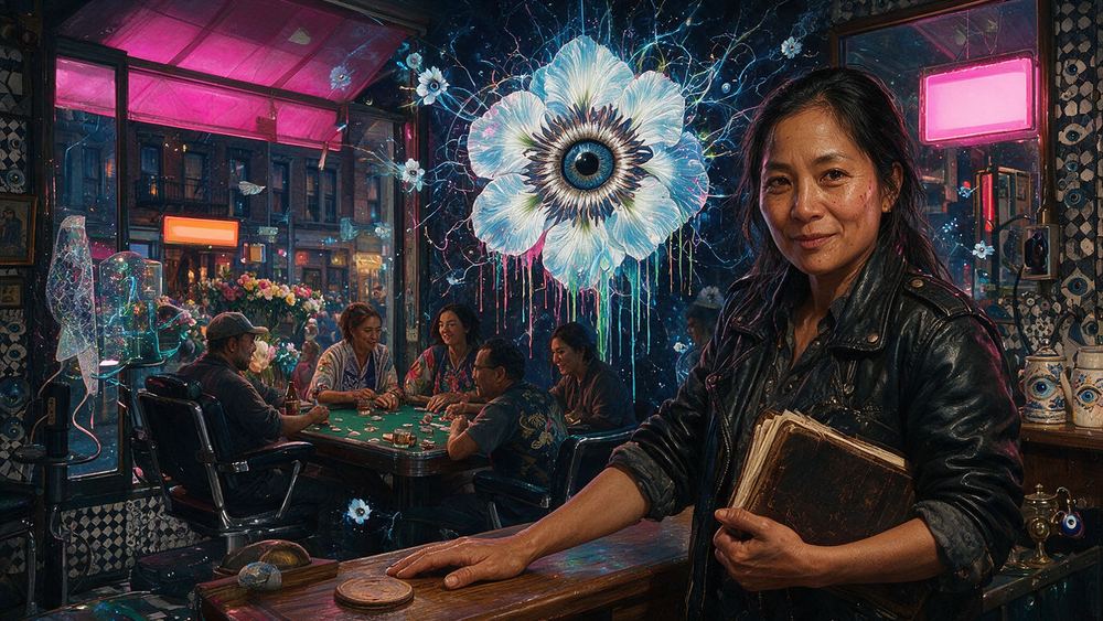 Editha Nyein, a bartender with a ledger of who has not come in