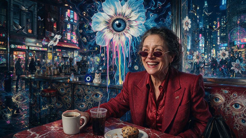 Marcia Springer, a person who is very funny about the worst year of their life