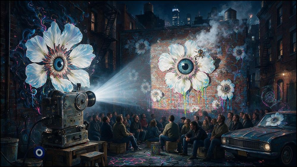 The Projector on the Brick