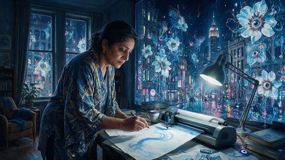 Fariha Rahman, a woman who spent nine months on a single curve