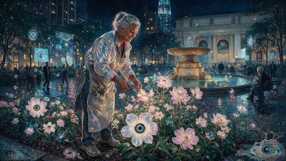 The Public Hologram Gardener