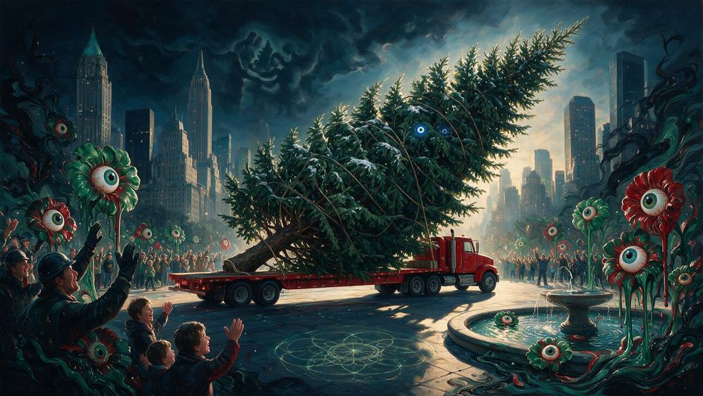 The Tree Arrives