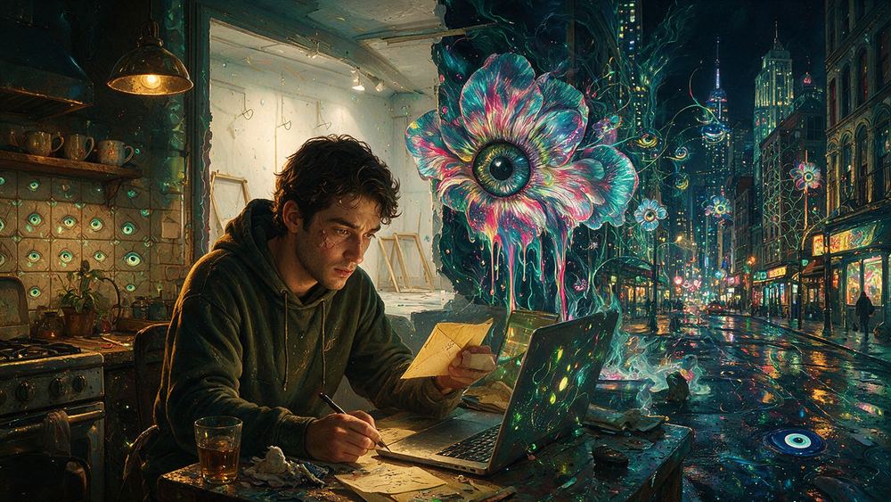 Bassam Nasrallah, a young artist refusing an open edition on principle