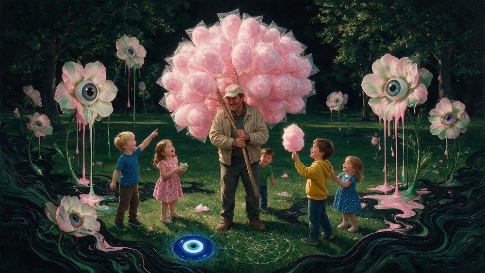 The Cotton Candy Man
