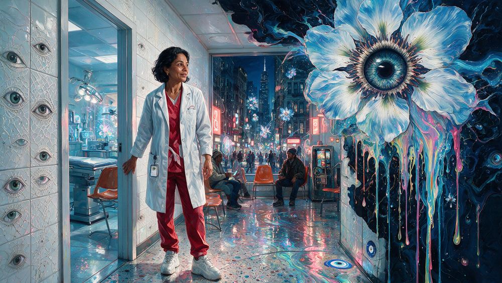 The Nurse Who Sees Both in the Same Hour
