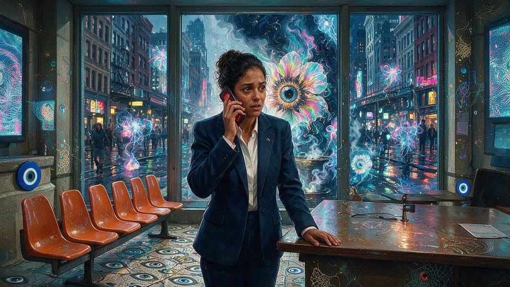 Layal Farhat, a records room custodian who is the only index