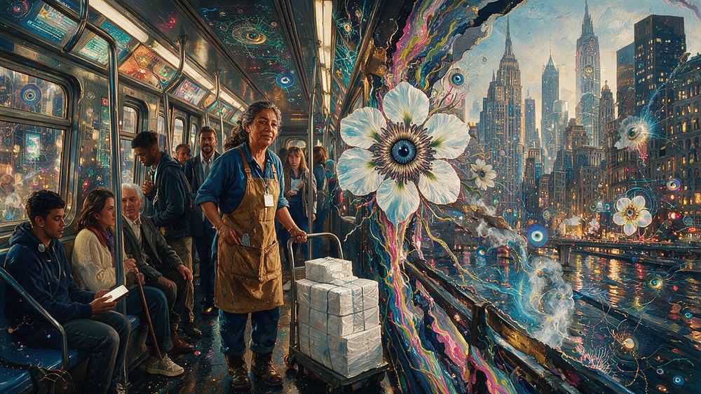 Milagros Castellanos, a morgue attendant who is unfailingly gentle