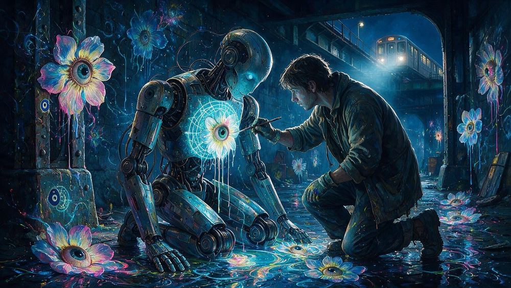 The Sigil Writer Tags a Robot