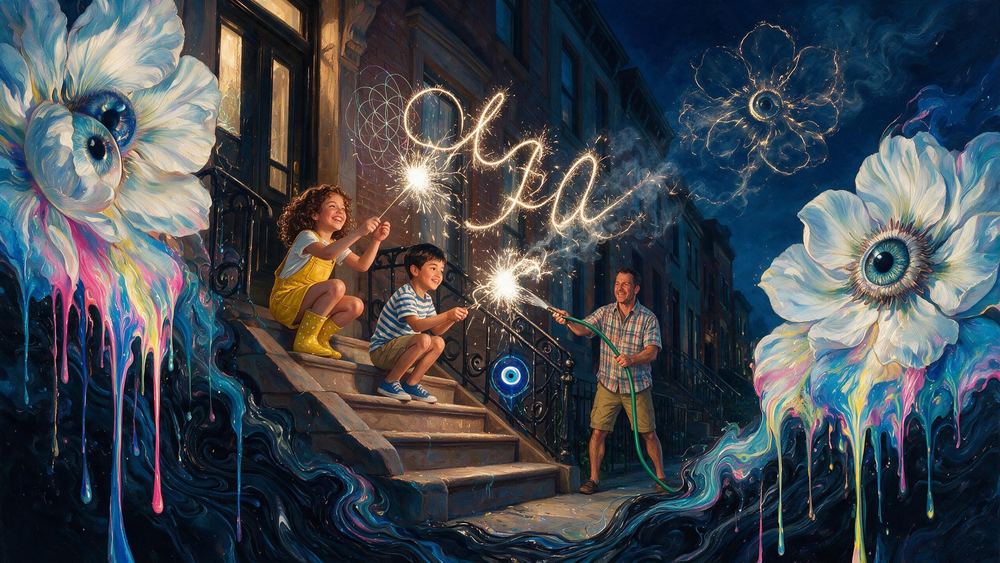 The Sparkler Alphabet